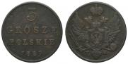3 grosze 1829 year