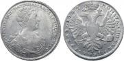 1 рубль 1727 года