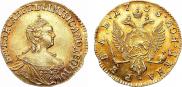 1 rouble 1758 year