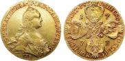 10 roubles 1773 year