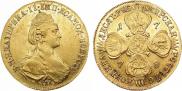 10 roubles 1778 year