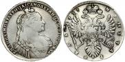1 rouble 1737 year