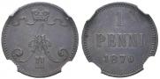 1 пенни 1876 года