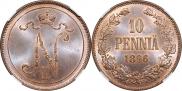 10 пенни 1896 года