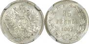25 пенни 1907 года