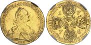 10 рублей 1776 года