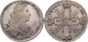 1 рубль 1728 года