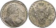 1 rouble 1733 year