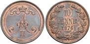 10 пенни 1876 года