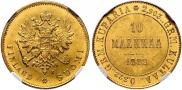 10 марок 1882 года