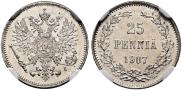 25 пенни 1907 года