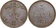 5 пенни 1873 года
