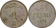 5 пенни 1875 года