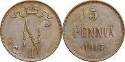 5 pennia 1915 year