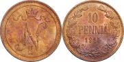 10 pennia 1915 year