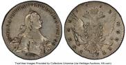 1 rouble 1762 year