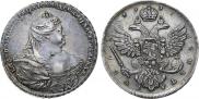 1 rouble 1737 year