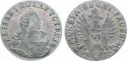 6 groszy 1759 year