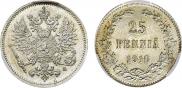 25 пенни 1910 года