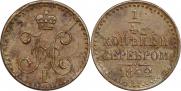 1/4 копейки 1842 года