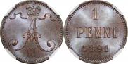 1 penni 1891 year