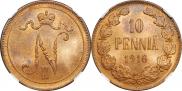 10 пенни 1916 года