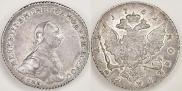 1 rouble 1762 year
