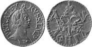 Монета Денга 1700 года, Пробная, Медь