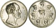 Монета 1,5 roubles - 10 złotych 1835 года, Family rouble, Silver