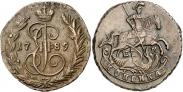 Монета 1 kopeck 1793 года, Paul's restrike, Copper