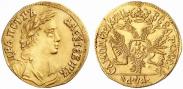 Монета 1 ducat 1701 года, , Gold