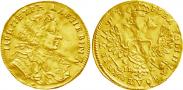 Монета 1 ducat 1707 года, , Gold