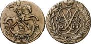 Монета Polushka 1759 года, , Copper