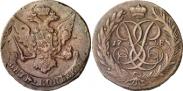 Монета 5 kopecks 1759 года, , Copper