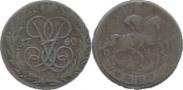 Монета Денга 1758 года, , Медь