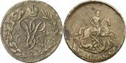 Монета 1 копейка 1759 года, , Медь