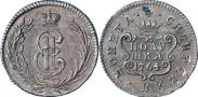 Монета Polushka 1779 года, , Copper