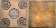 Монета Grivna 1726 года, Copper plate, Copper