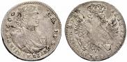 Монета Тинф 1709 года, , Серебро