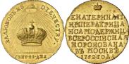 Монета Token Coin 1762 года, Coronation of the Empress Catherine II, Gold