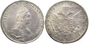 Монета Полтина 1796 года, , Серебро