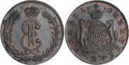 Монета 2 kopecks 1773 года, , Copper