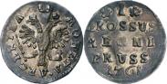 Монета 1 grosz 1759 года, , Silver