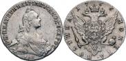 Монета Poltina 1773 года, , Silver
