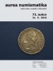 AUREA Numismatika, каталог лотов, результаты торгов