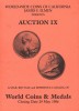 World-Wide Coins of California James F. Elmen, каталог лотов, результаты торгов