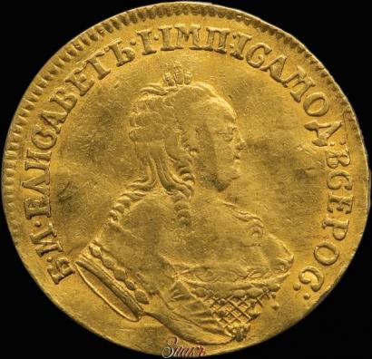 Picture 1 ducat 1753 year  "St. Andrew on the reverse"