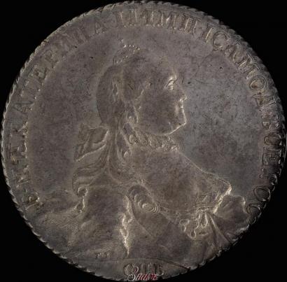 Picture 1 rouble 1765 year СПБ-ЯI 