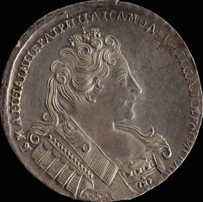 Picture 1 rouble 1732 year  