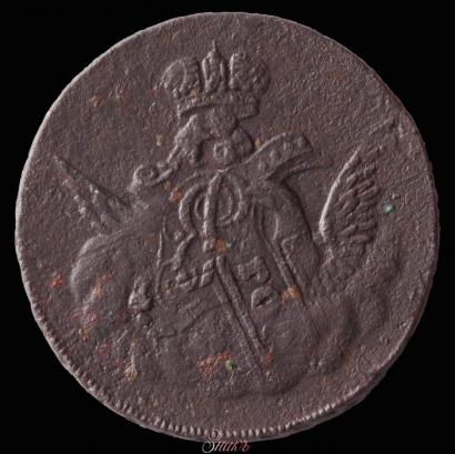 Фото 1 копейка 1755 года  